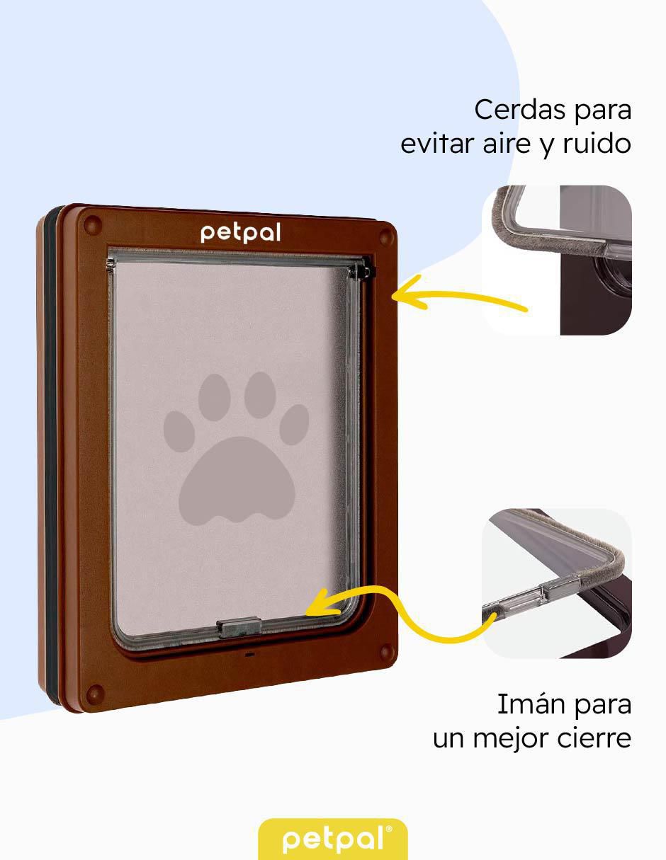 Puerta de seguridad de plástico para mascota 9
