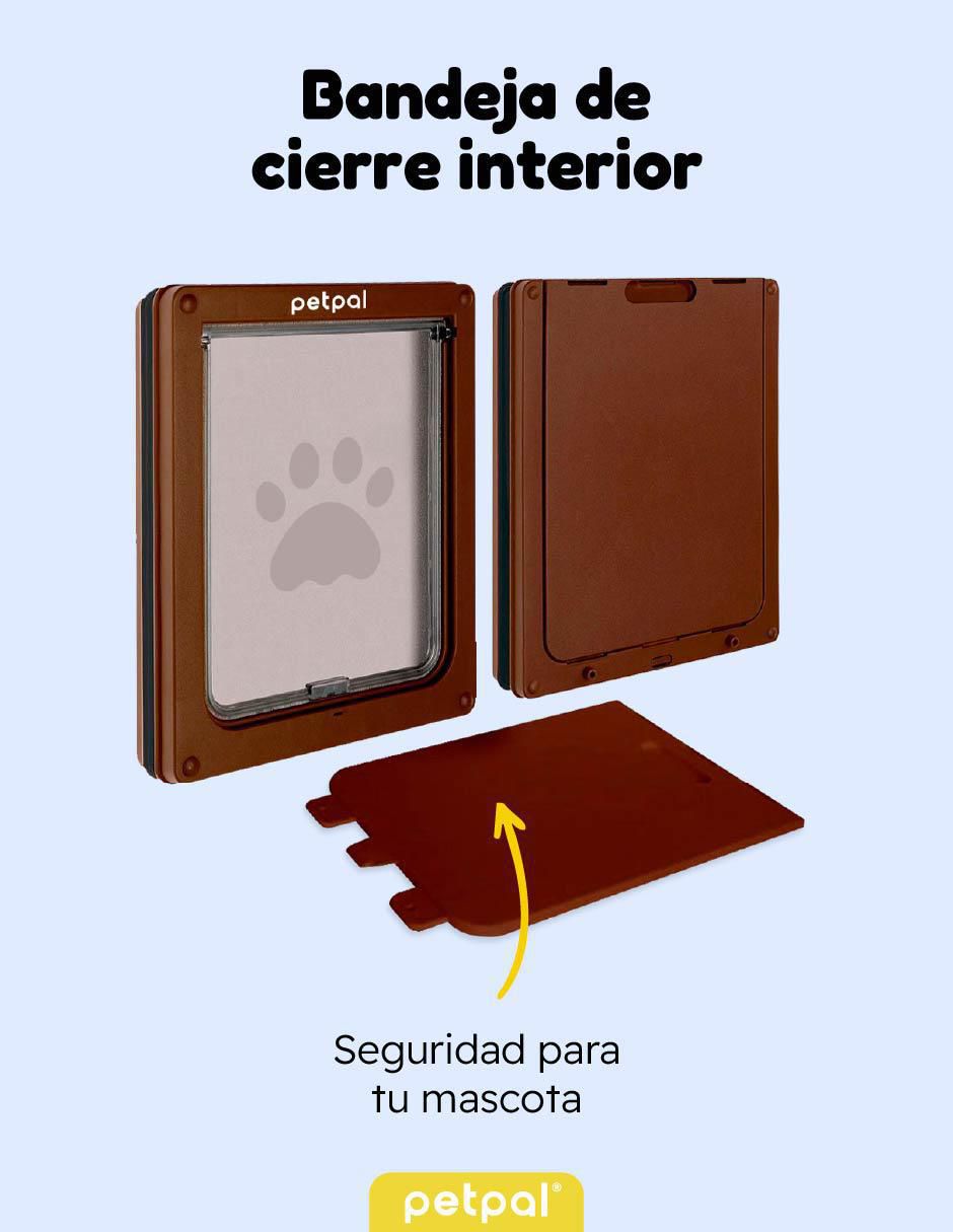 Puerta de seguridad de plástico para mascota 10