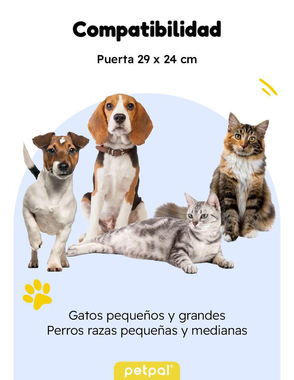 Puerta de seguridad de plástico para mascota 13
