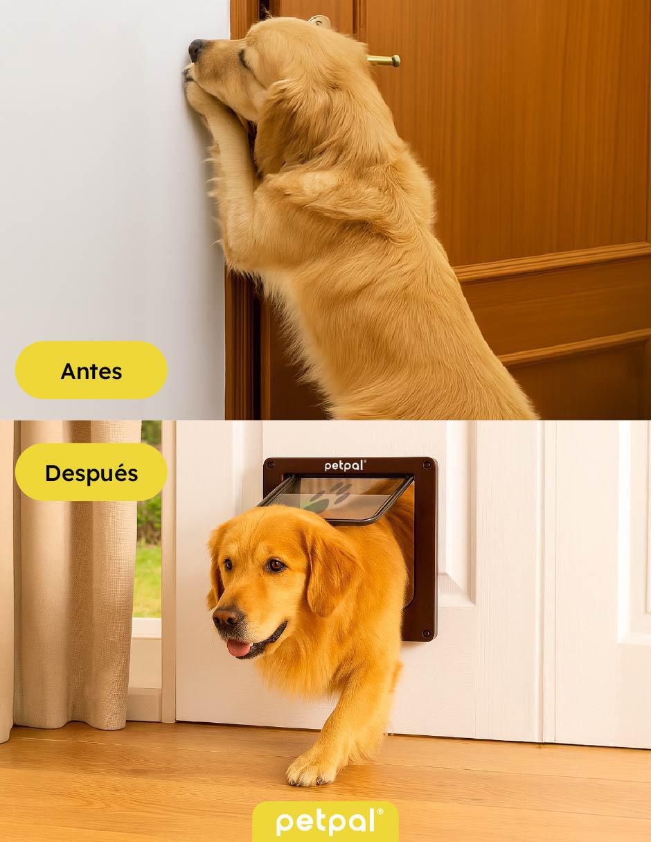 Puerta de seguridad de plástico para mascota 12