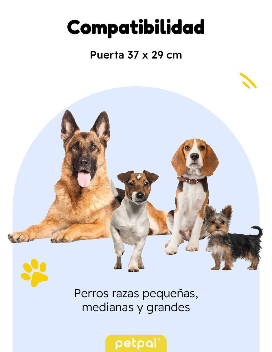 Puerta de seguridad de plástico para mascota 13