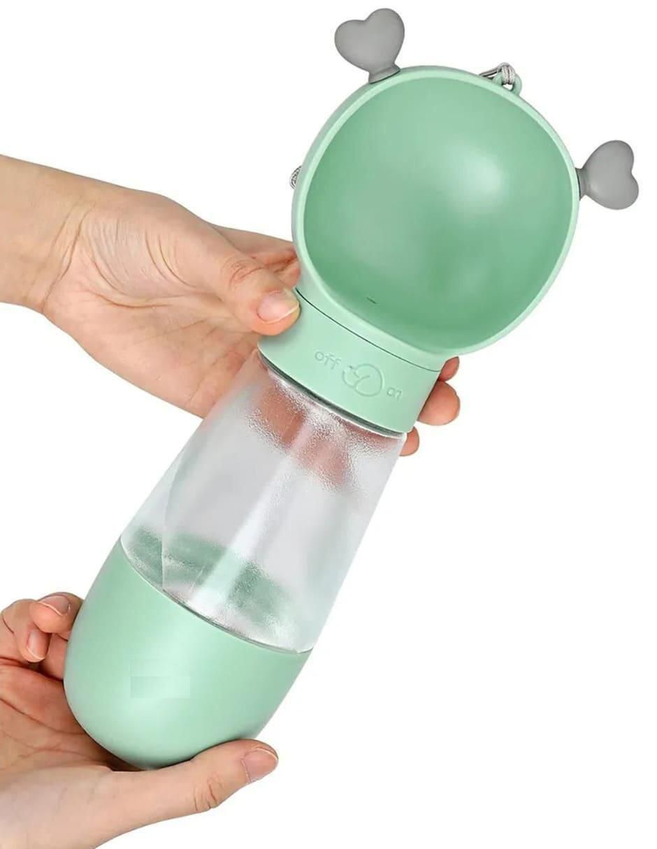 Bebedero transparente para perro 350 ml 5