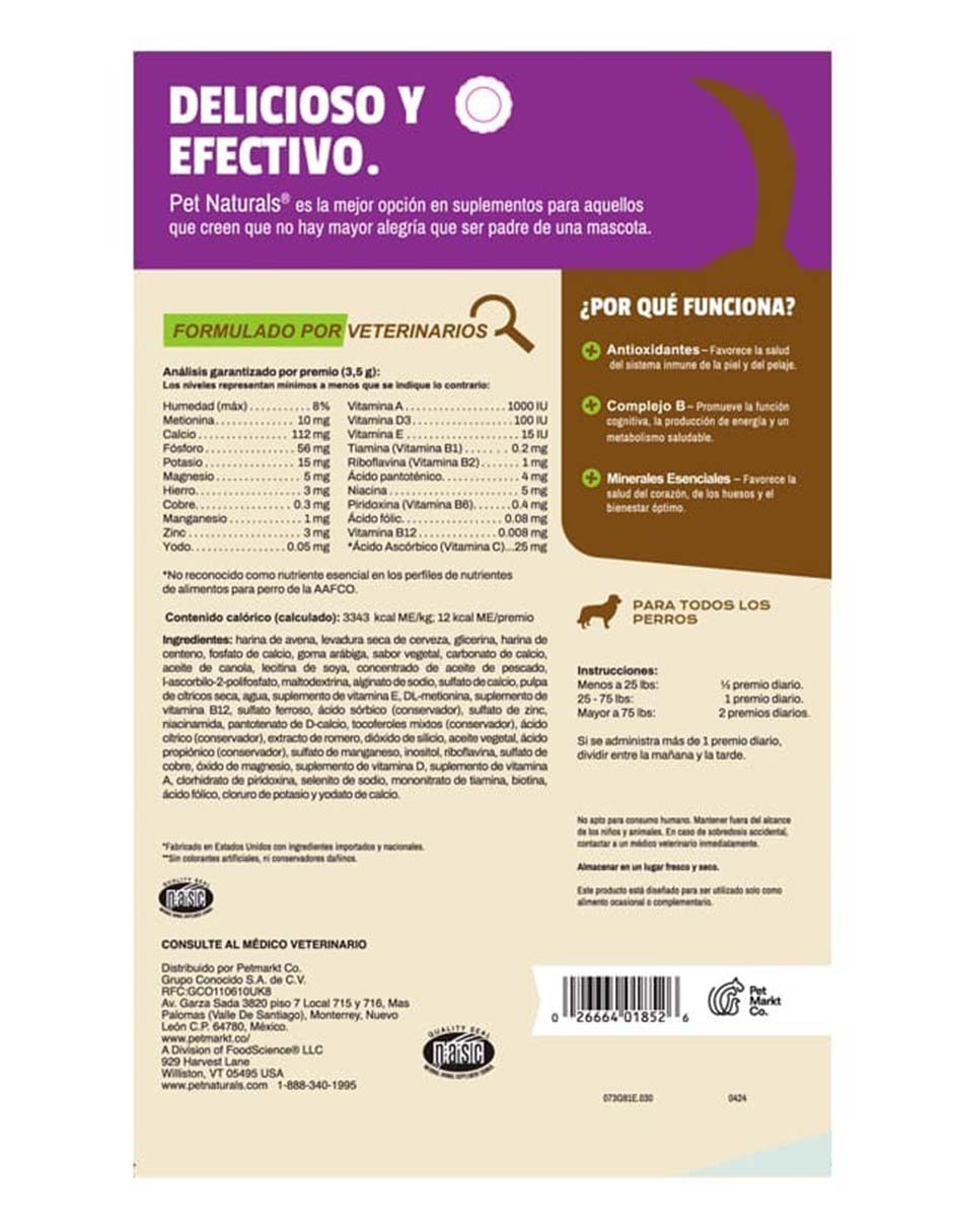 Multivitamínicos para mascota vitamínico 2