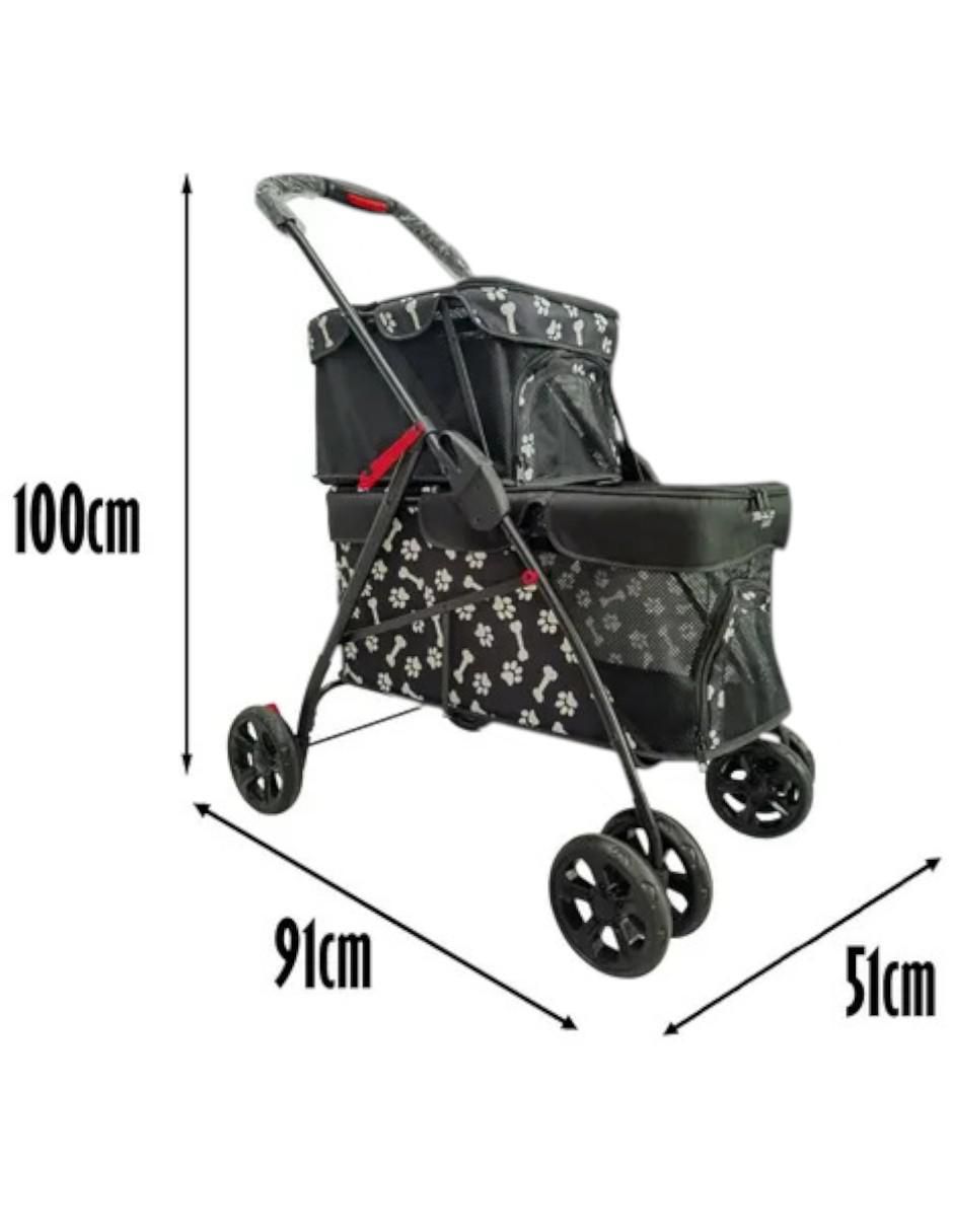 Carriola estándar para perro y gato 8