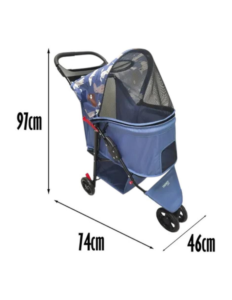 Carriola estándar para perro y gato 11