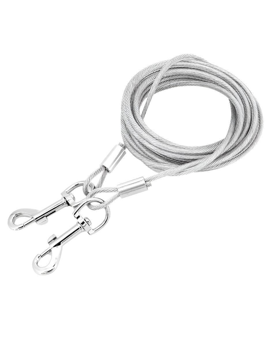 Correa de acero para perro