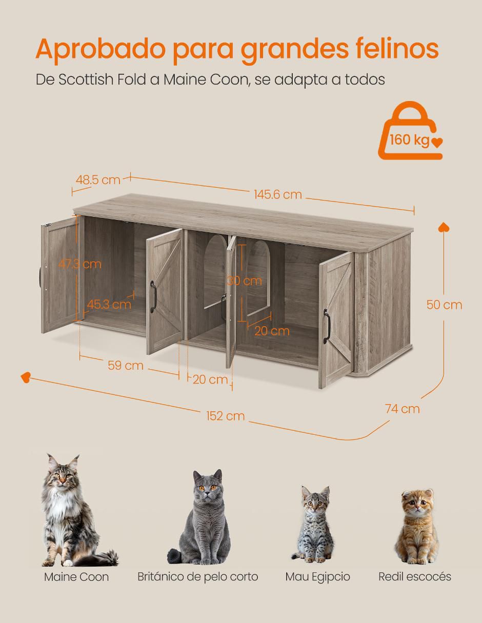 Arenero para gato 4