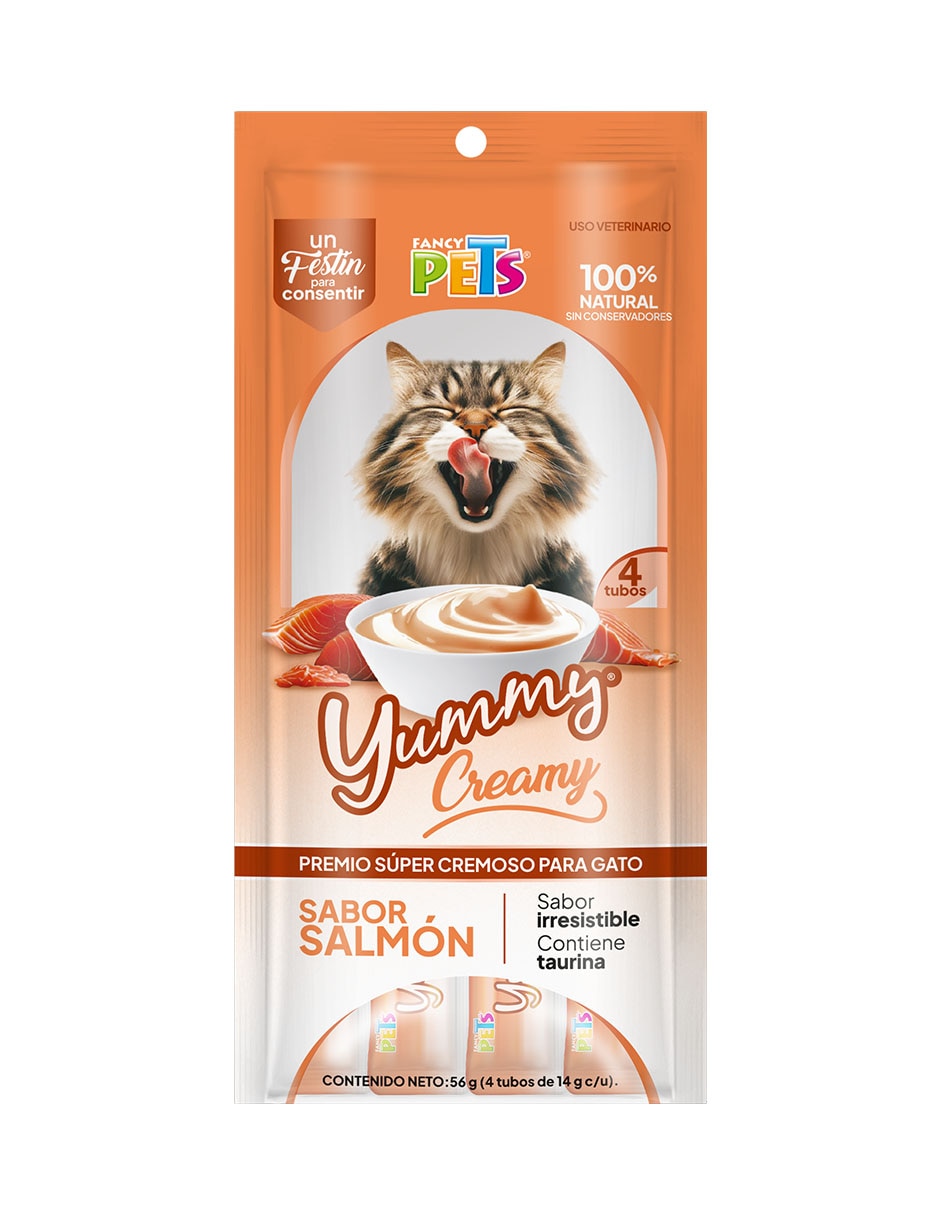 Premio de salmón para gato 56 g