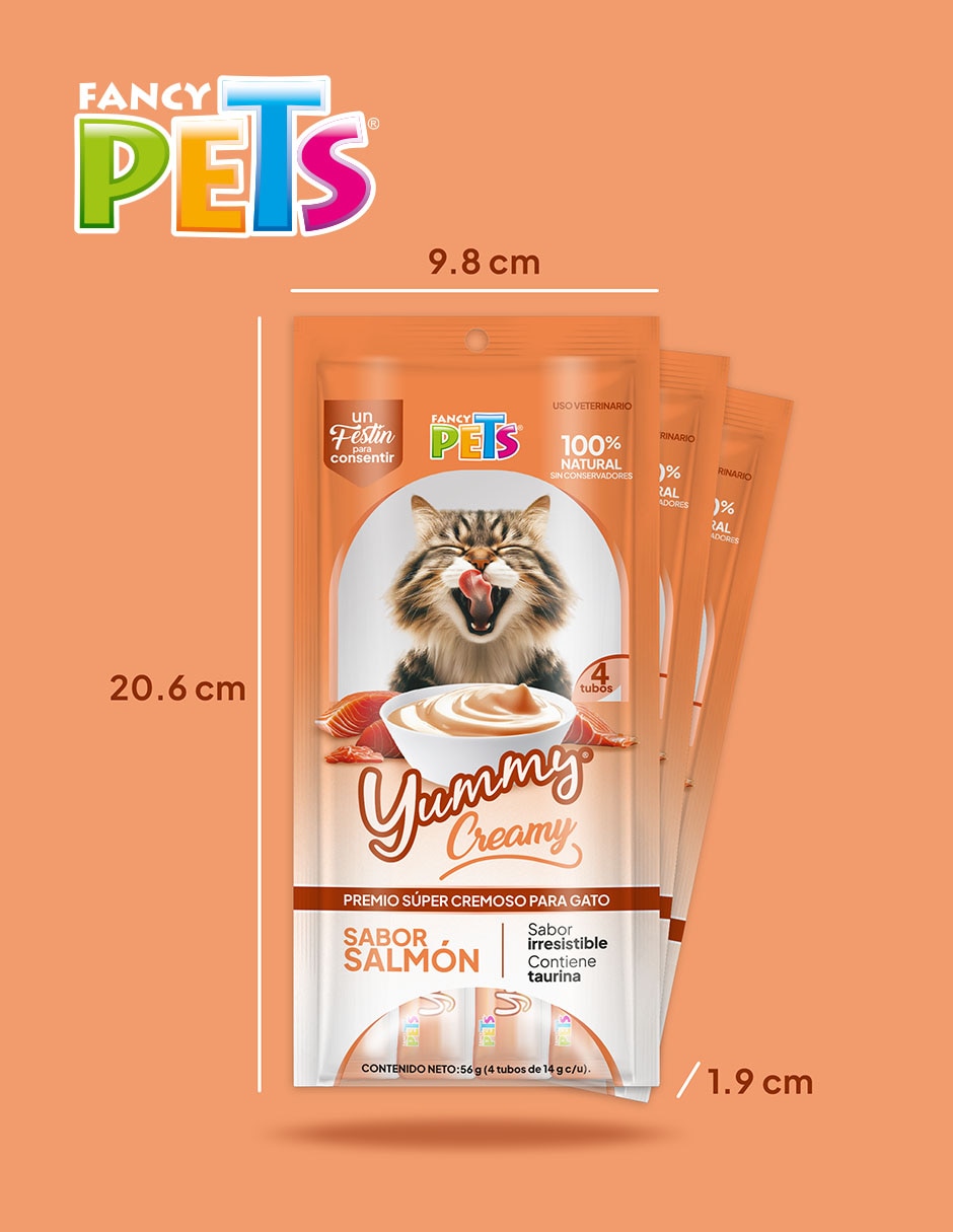 Premio de salmón para gato 56 g 3