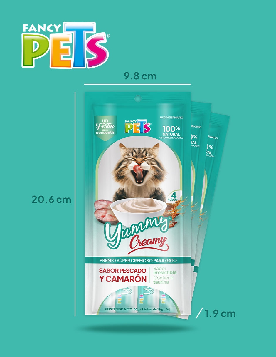 Premio de salmón para gato 56 g 3