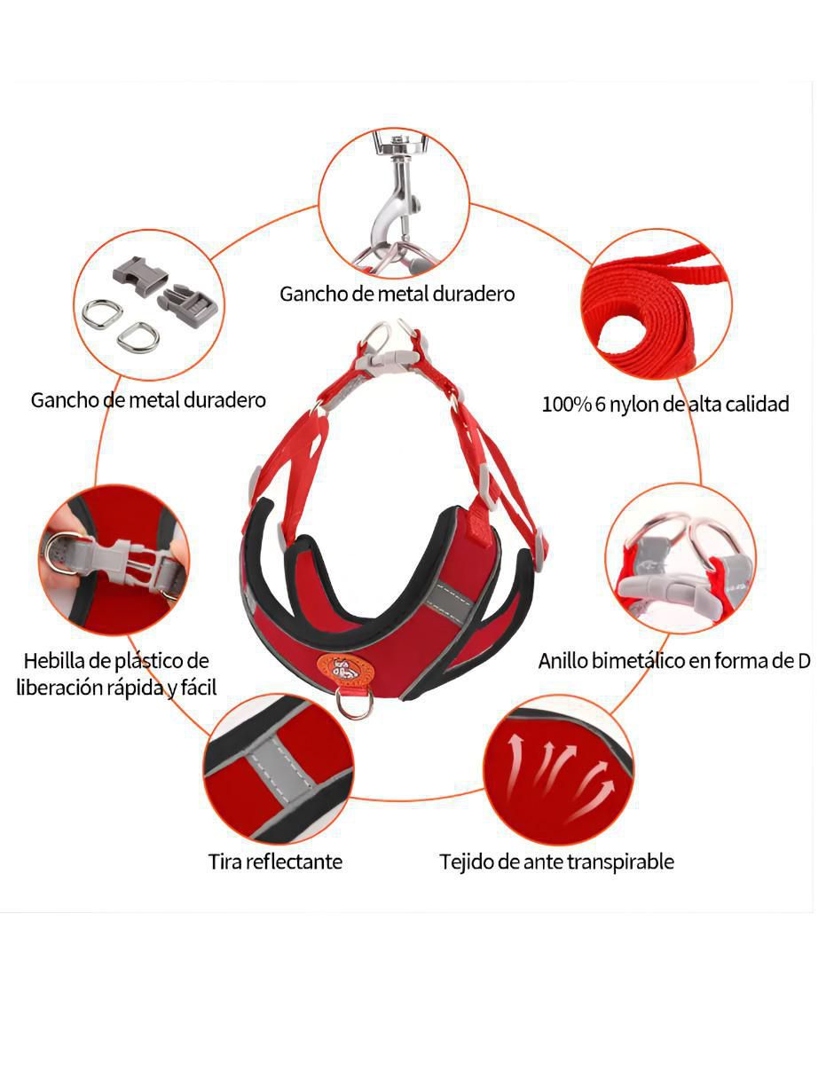 Pechera de algodón para perro 3