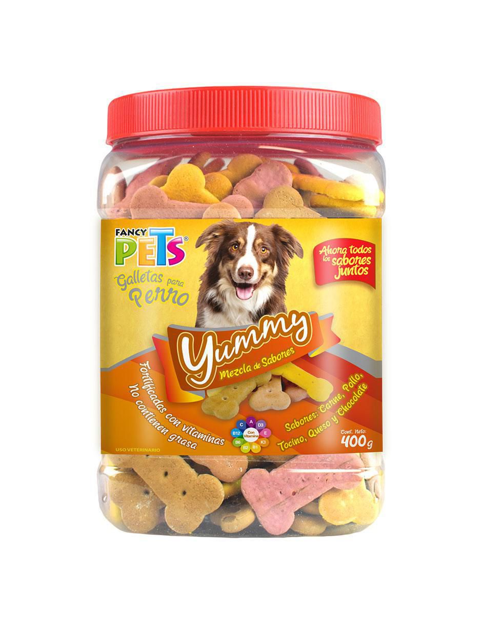 Galletas de diferentes sabores cuidado general para perro 400 g