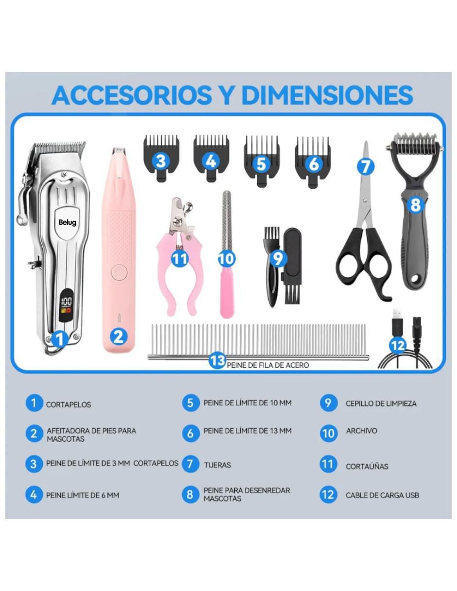 Rasuradora para perro y gato 4