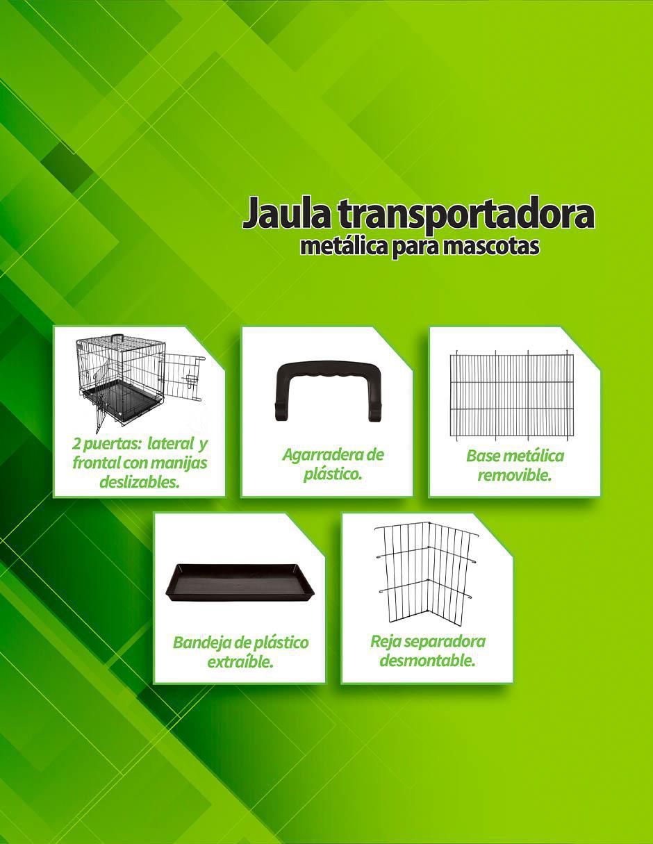 Jaula para perro de acero 4