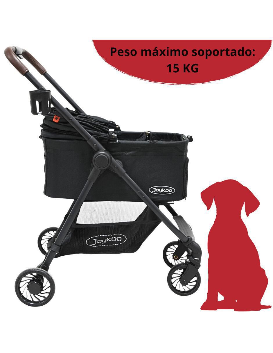 Carriola para perro y gato Joykoo de metal 12