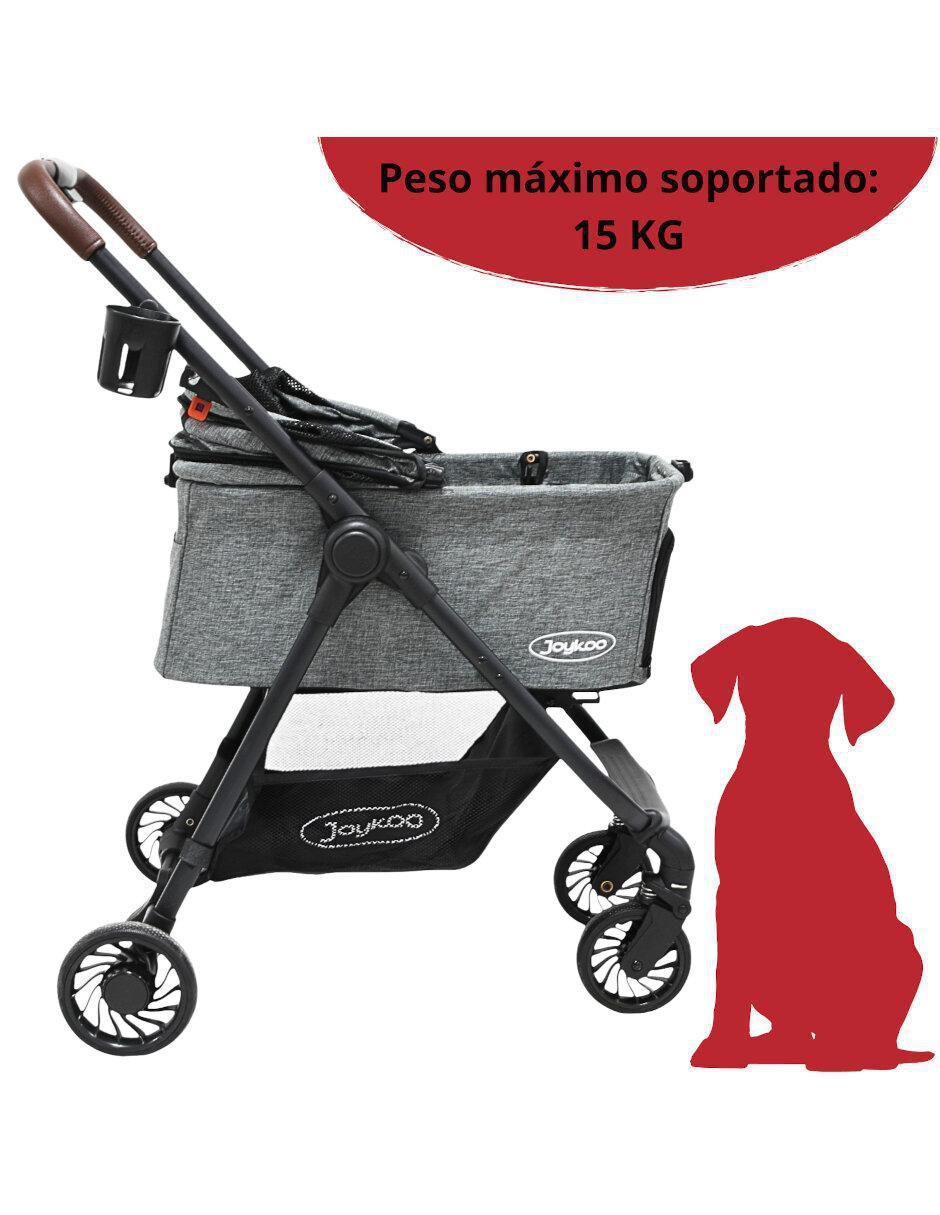 Carriola para perro y gato Joykoo de metal