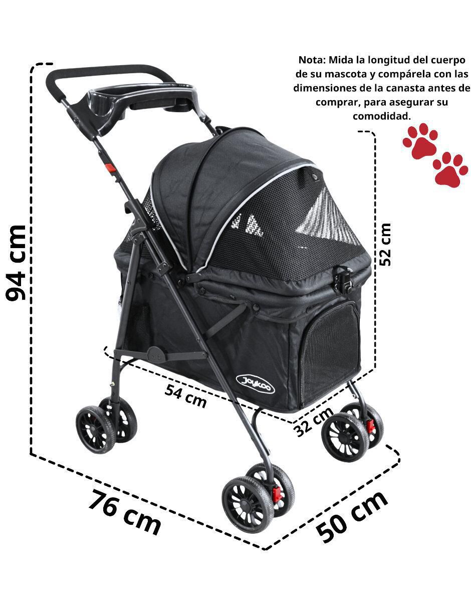 Carriola para perro y gato de metal 11