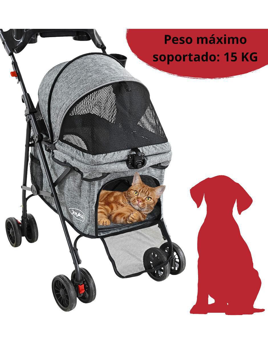 Carriola para perro y gato Joykoo de metal