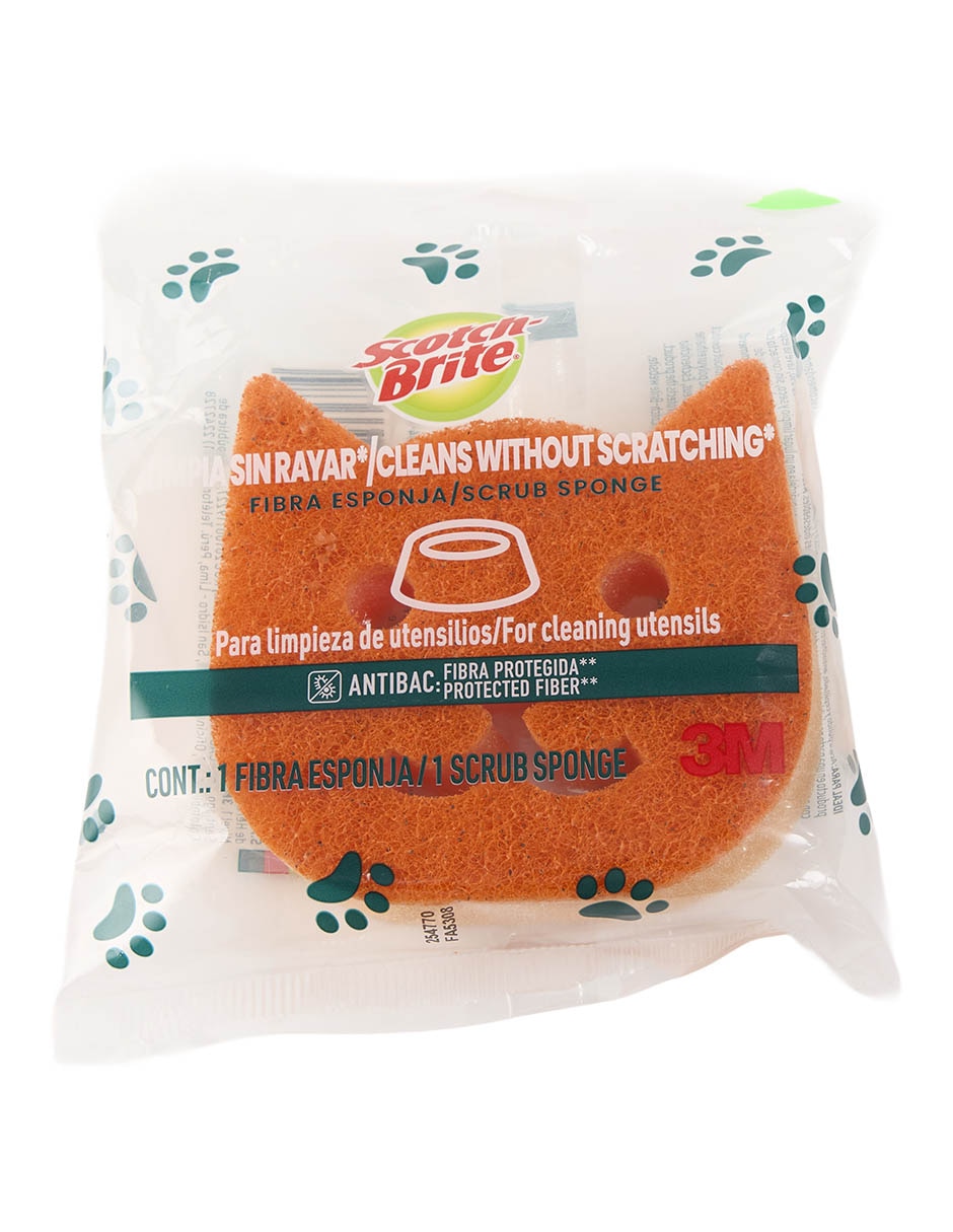 Fibra esponja para cocina
