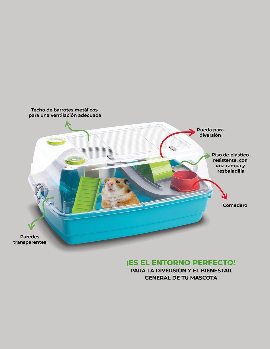 Jaula para pequeños mamíferos de plástico 2