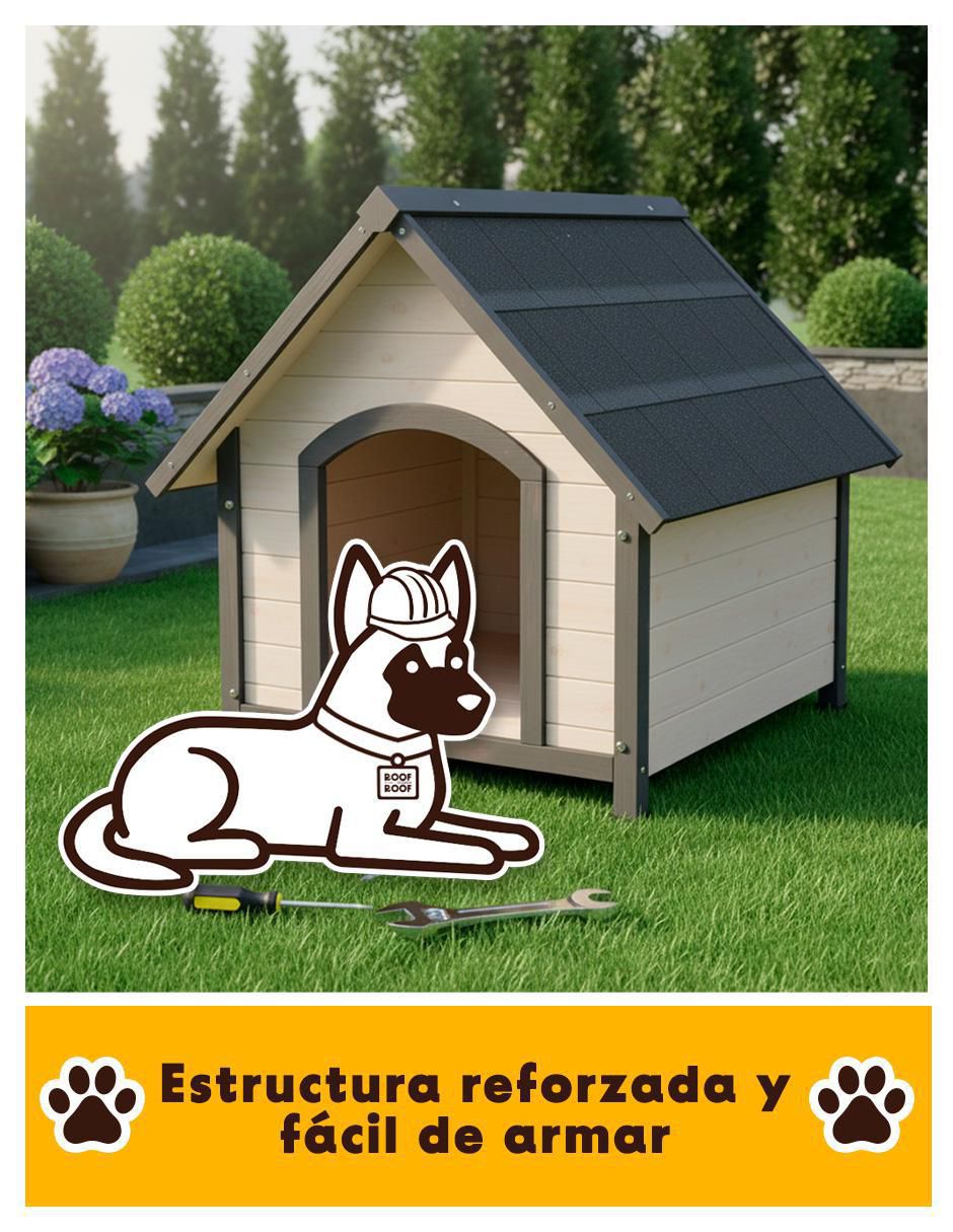 "casa para" perro roof roof