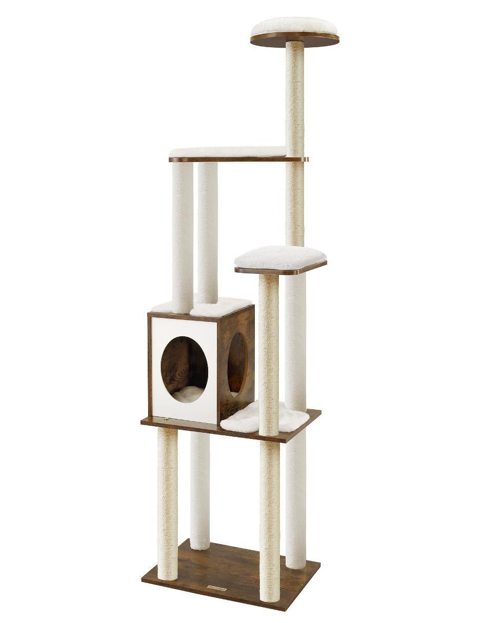 Mueble rascador para gato