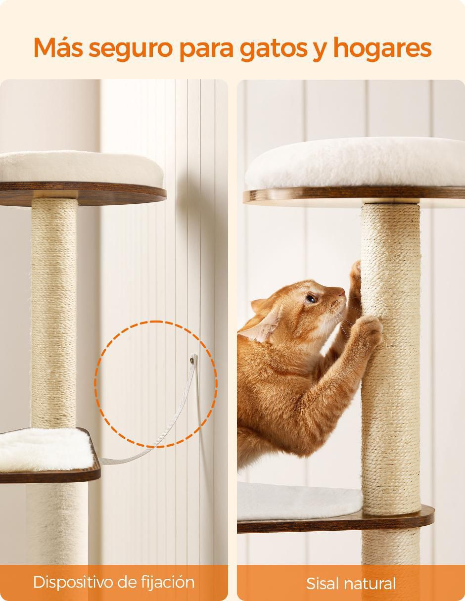 Mueble rascador para gato 4