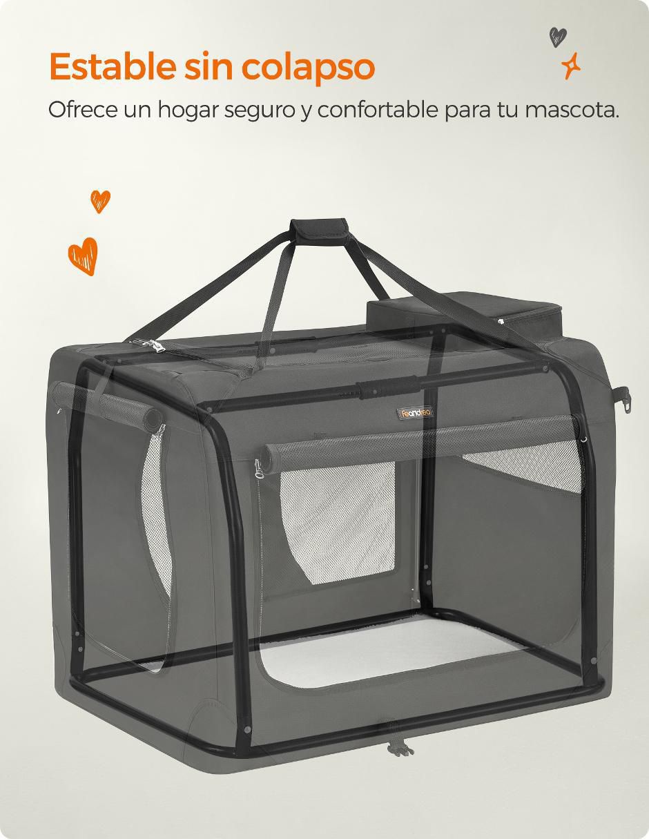 Bolsa transportadora para perro de poliéster 3