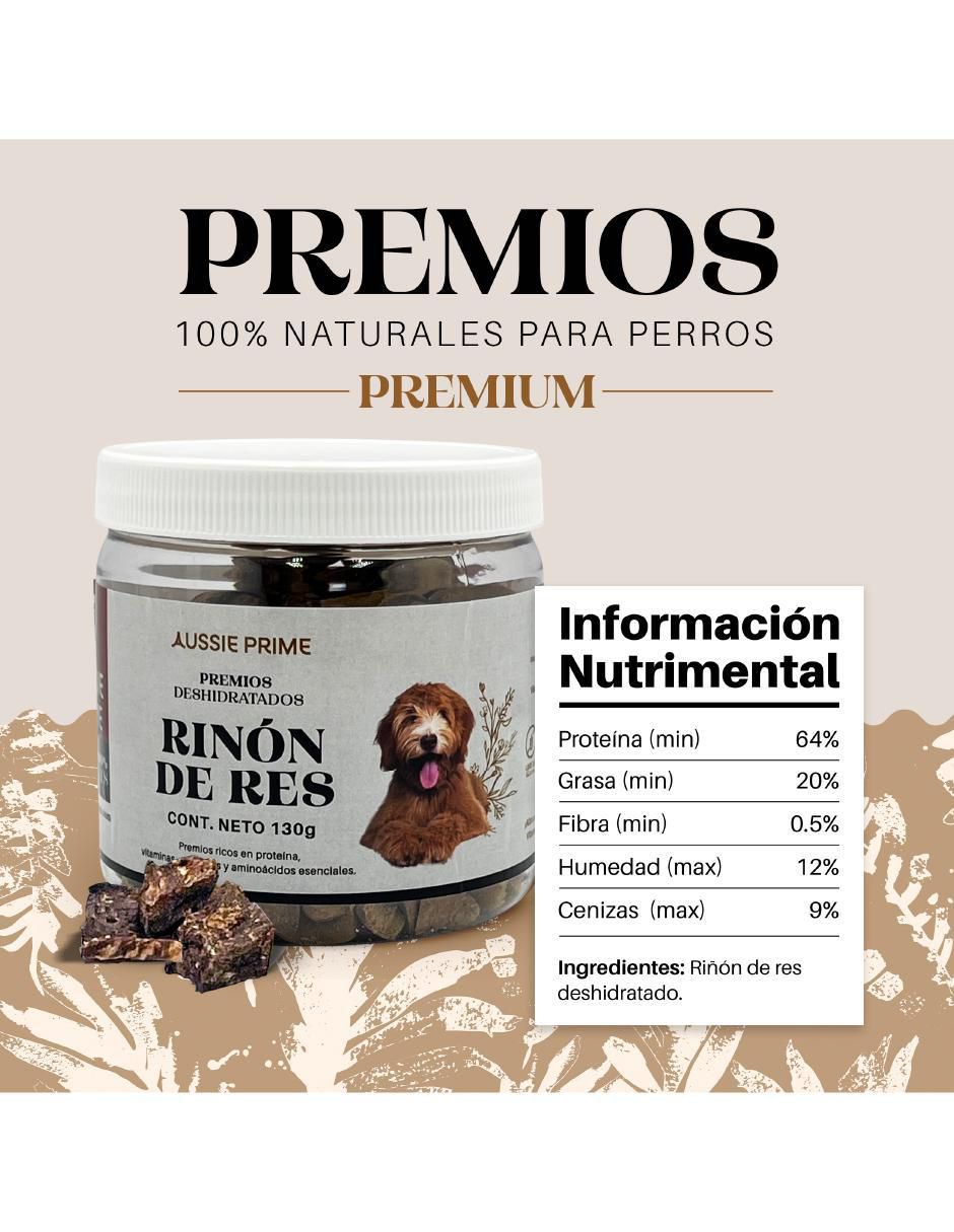 Premio de res para perro contenido 250 g 2