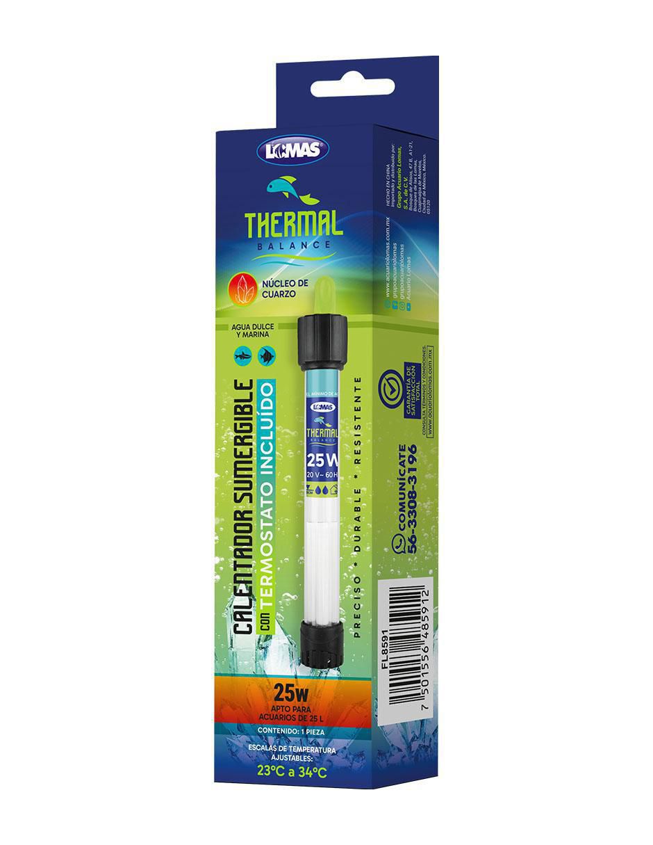 Calentador para pecera de 25 W 2