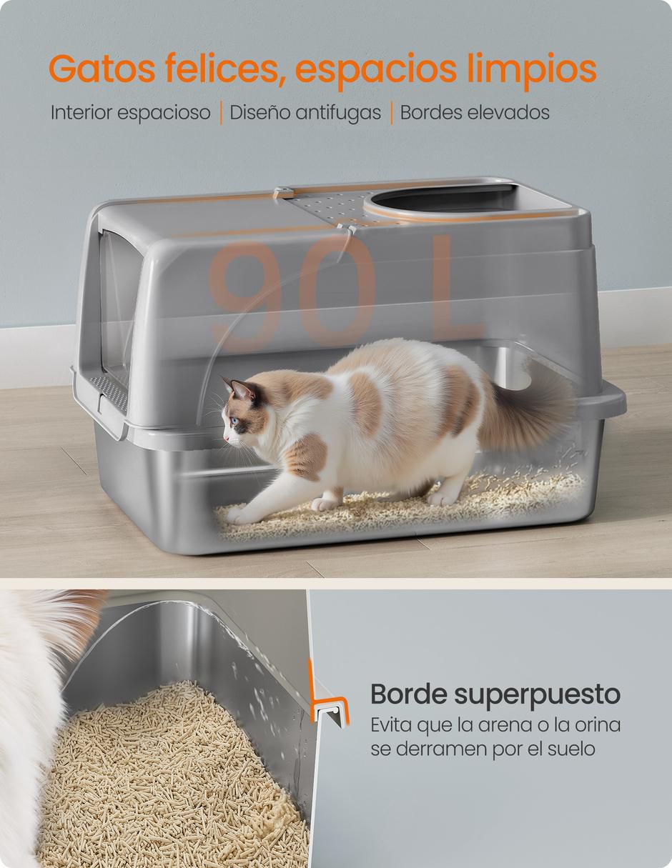 Arenero para gato 2