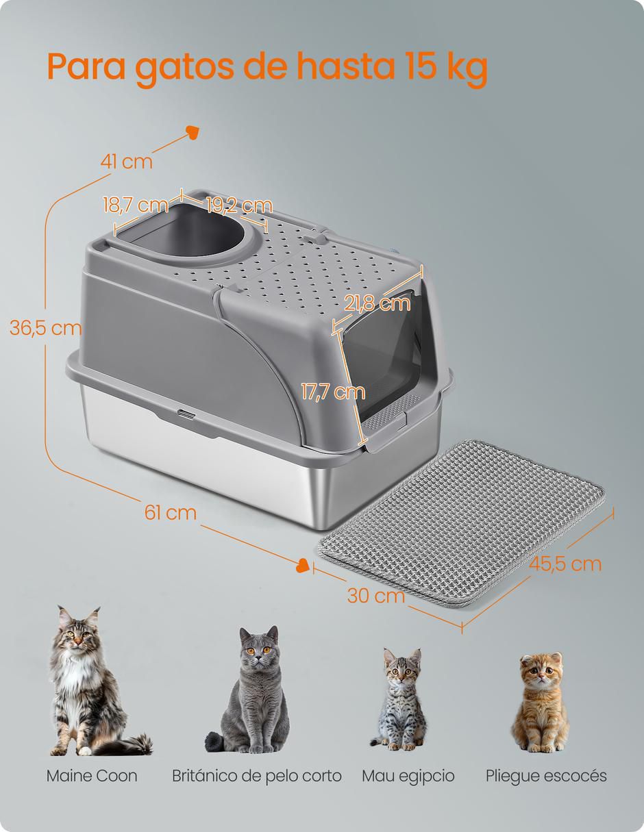 Arenero para gato 4