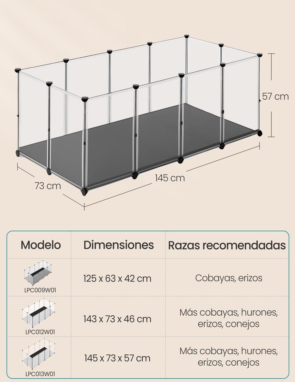 Corral para mascota