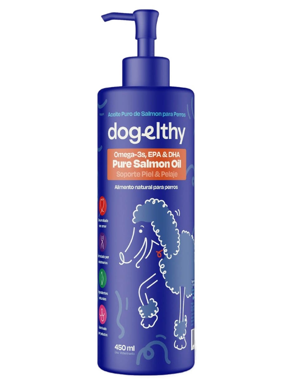 Aceite comestible para perro