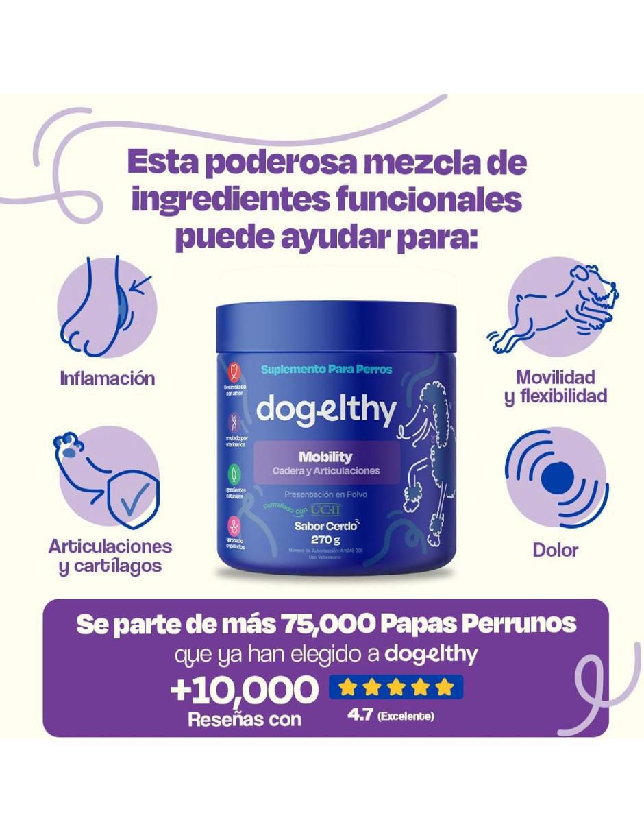 Suplemento alimenticio para mascota vitamínico 3