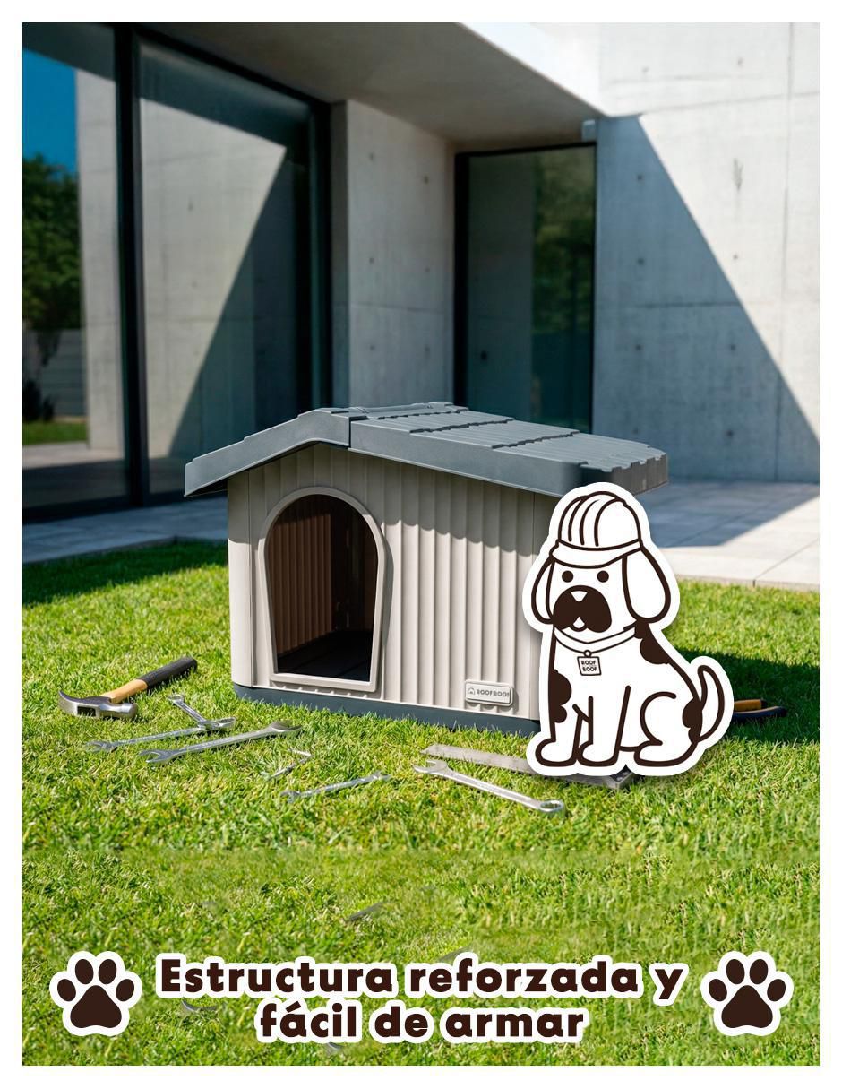 "casa para" perro roof roof