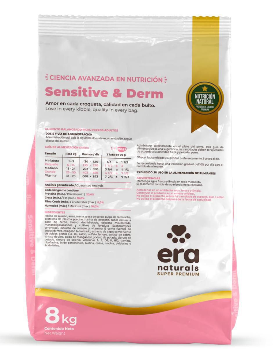 Croqueta de salmón para perro etapa adulto contenido 8 kg 2