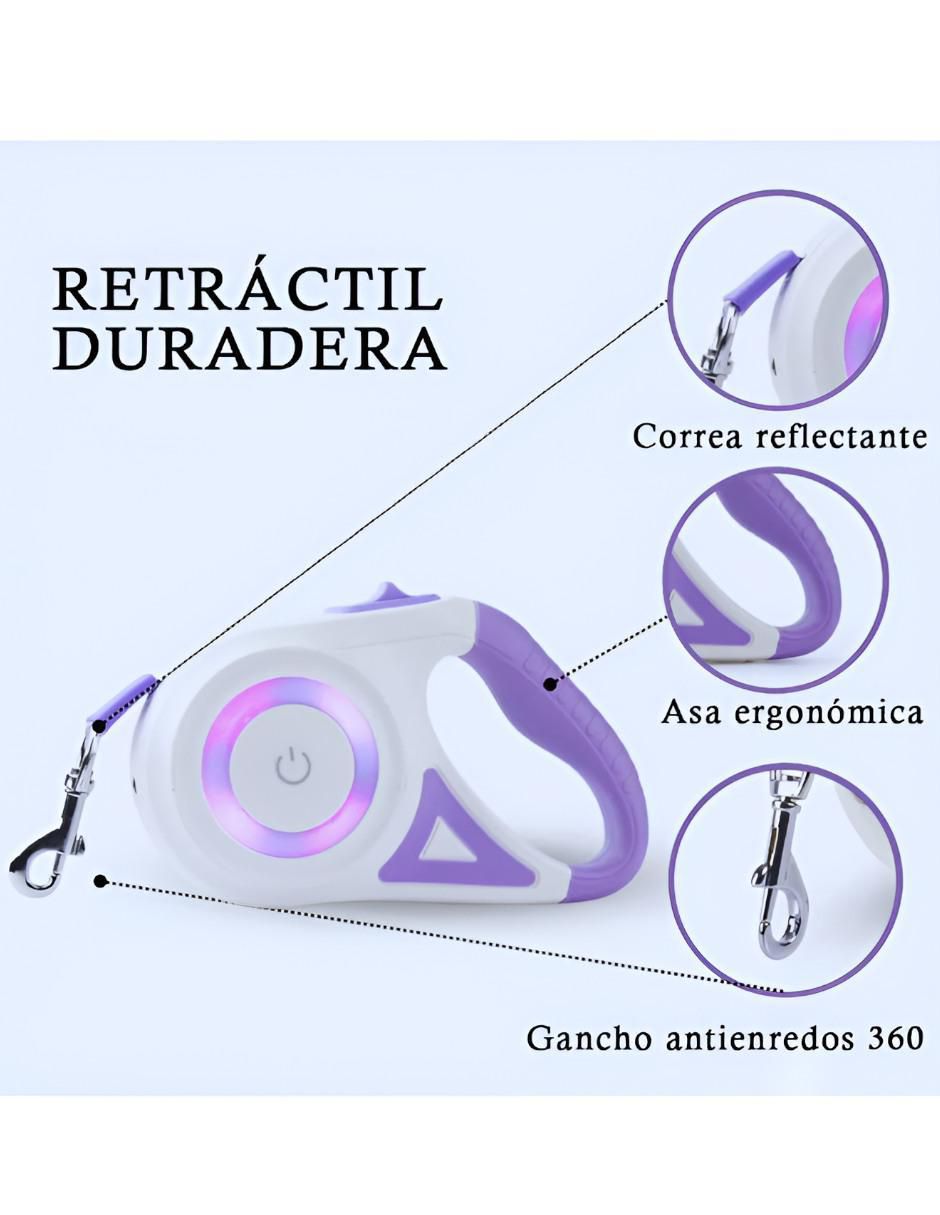 Correa extensible para perro 2