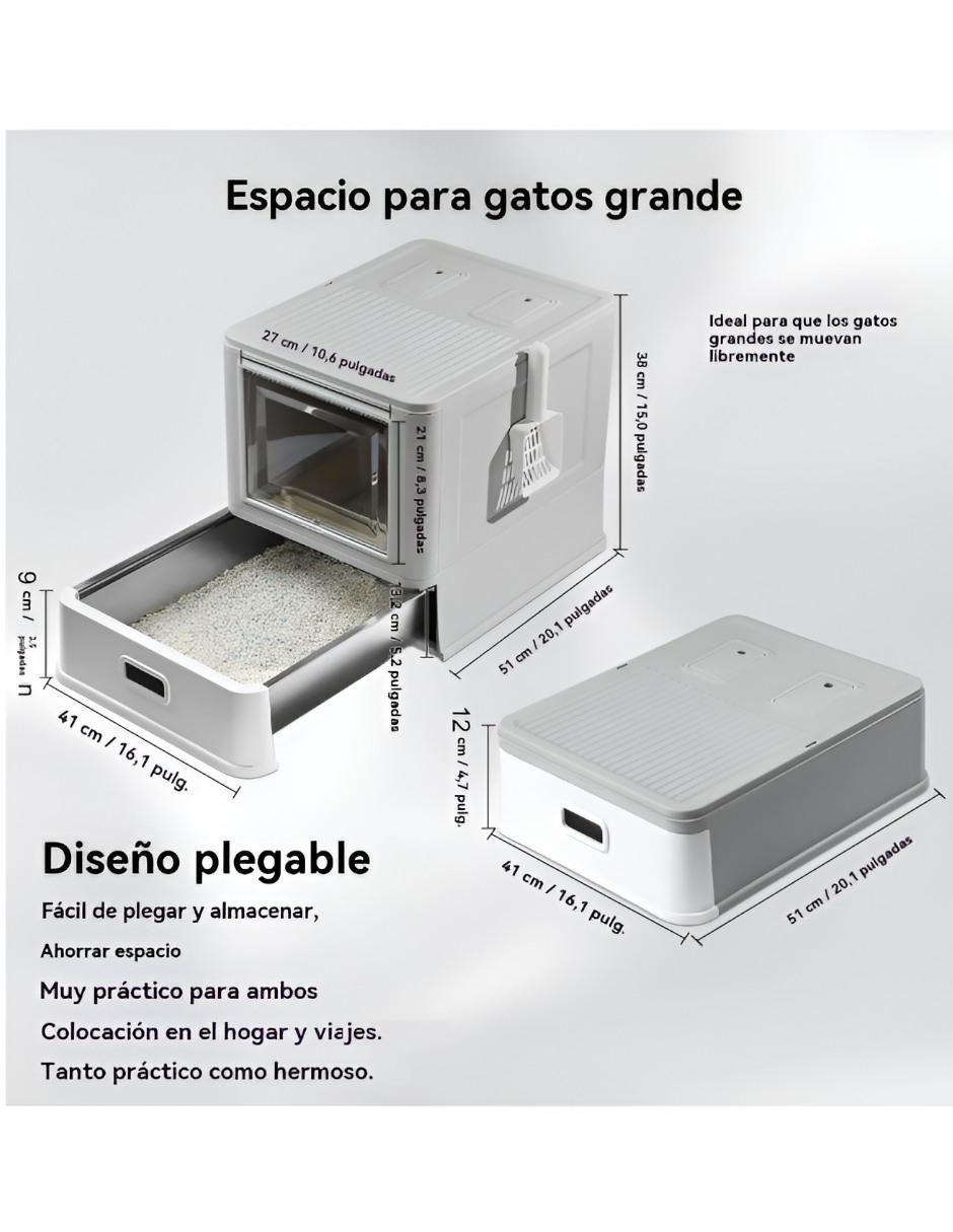 Arenero para gato 4