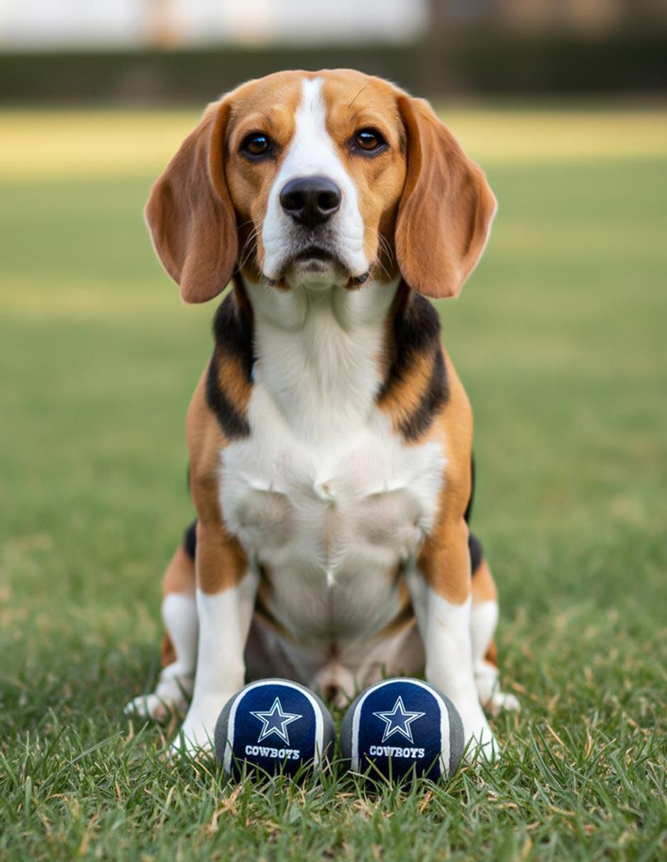 Pelota para perro Dallas Cowboys 4
