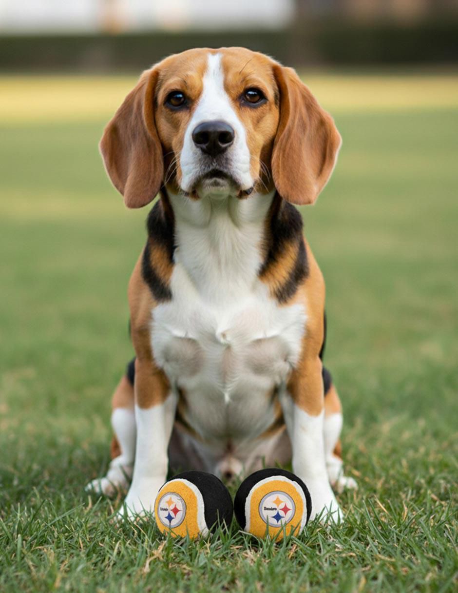 Pelota para perro Pittsburgh Steelers 4
