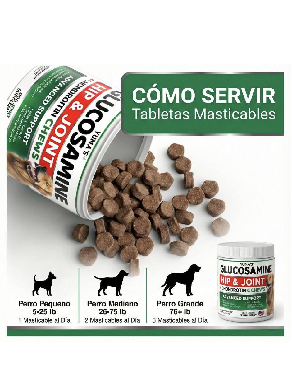 Suplemento alimenticio para mascota Vitamínico 3