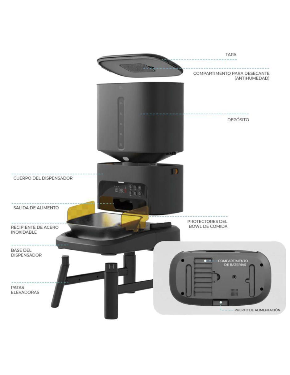 Alimentador automático para mascota 6