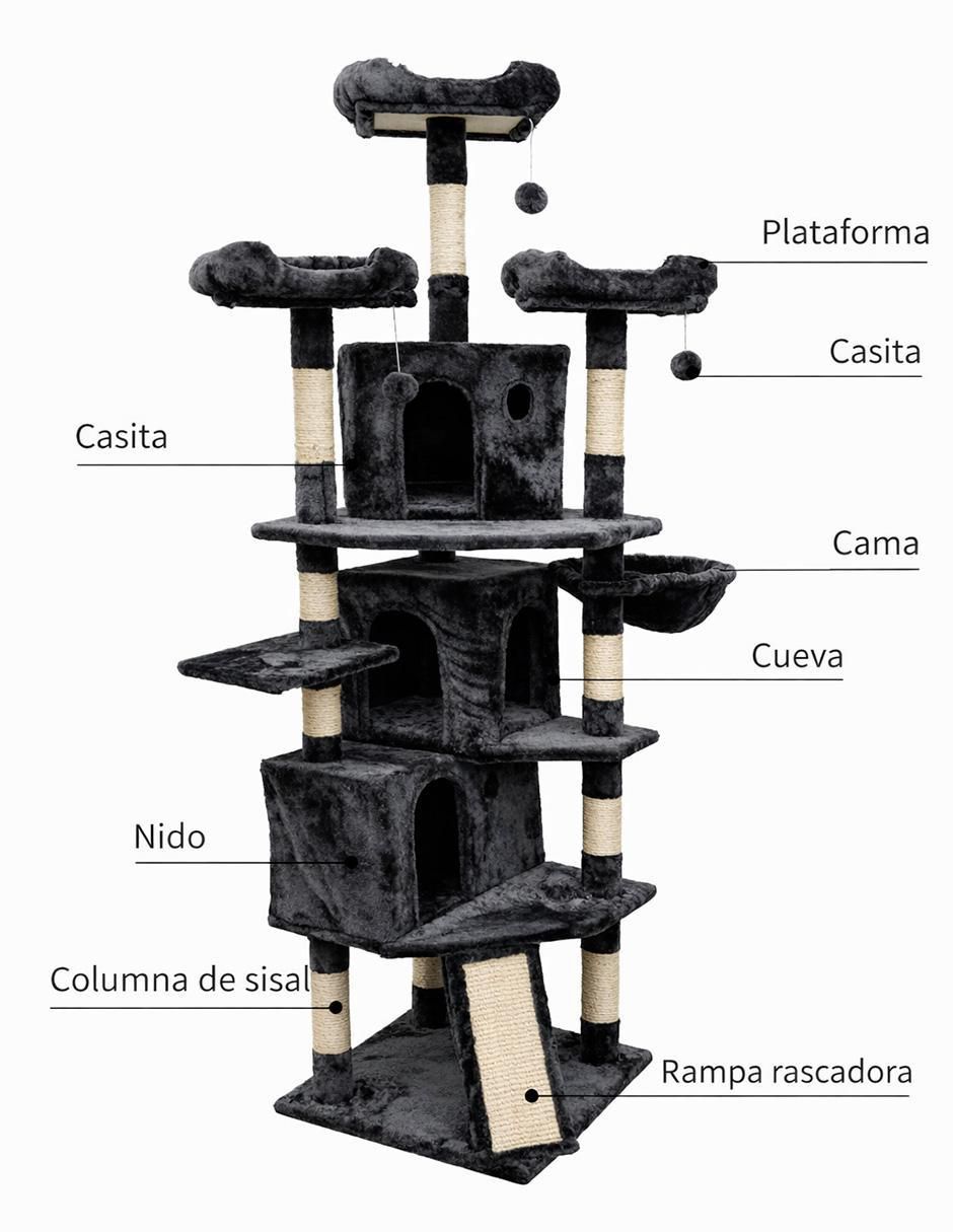 Mueble rascador para gato 2