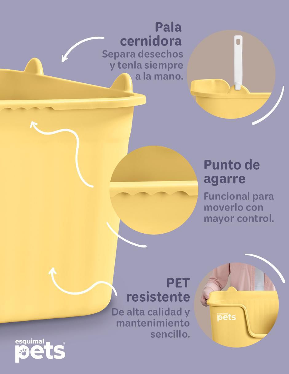 "arenero" esquimal "para" gato